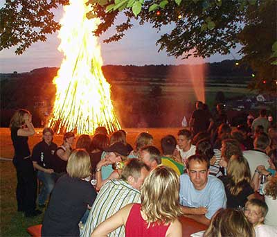 Das Sonnwendfeuer 2006